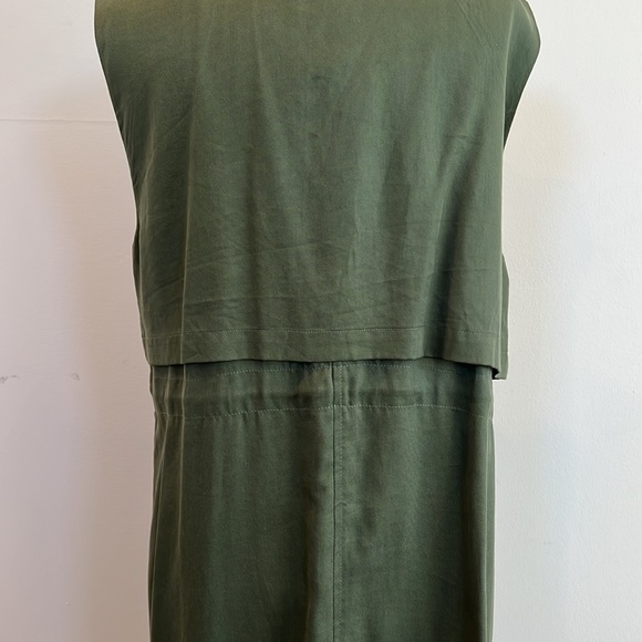 Cupcakes and Cashmere Camo green Duster vest Size L - Picture 4 of 8
